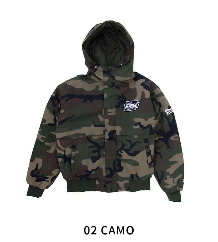 SALE 40%OFF】XLARGE エクストララージ メンズ ナイロンパファー