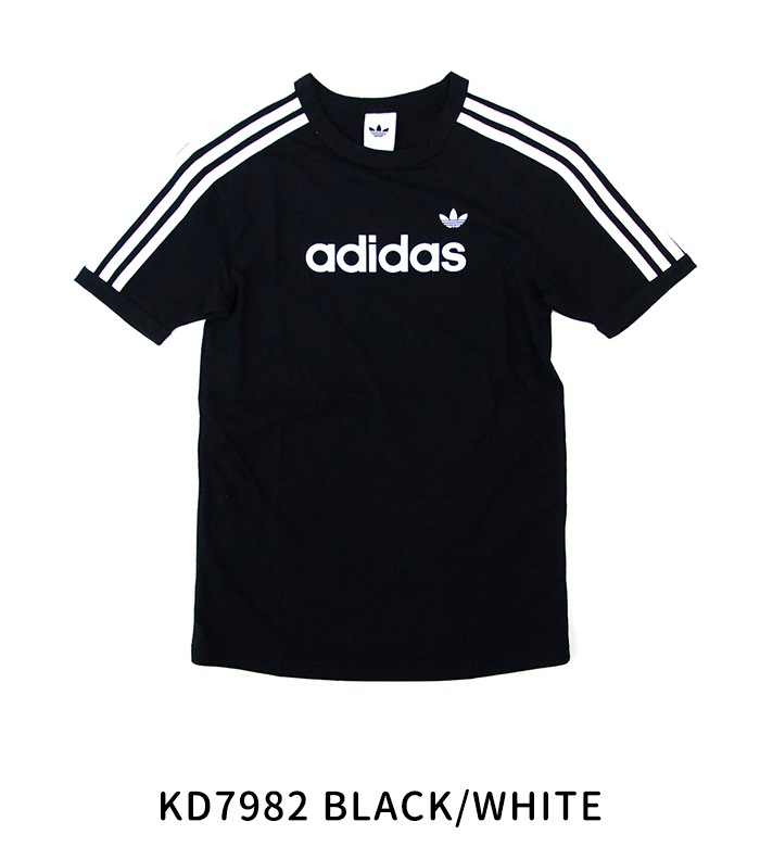 adidas アディダス レディース スリーストライプス Tシャツ［KC9012