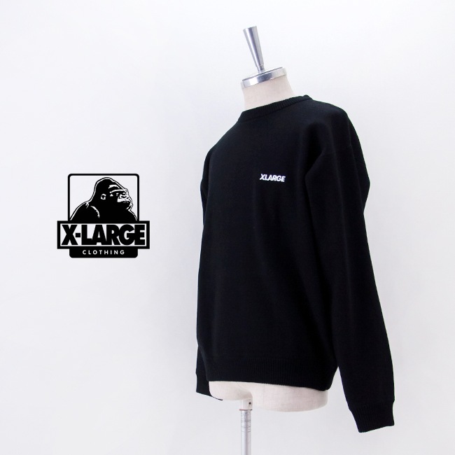 SOLDOUT】XLARGE エクストララージ メンズ OG クルーネックニット