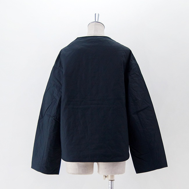 ORCIVAL オーシバル レディース ノーカラー キルティングジャケット