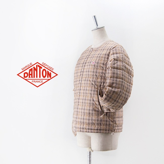 SALE 30%OFF】DANTON ダントン レディース クルーネックインナーダウン 