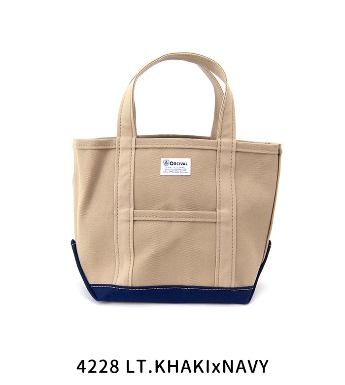 ORCIVAL オーシバル キャンバストートバッグ S［OR-H0285KWC］【BASIC
