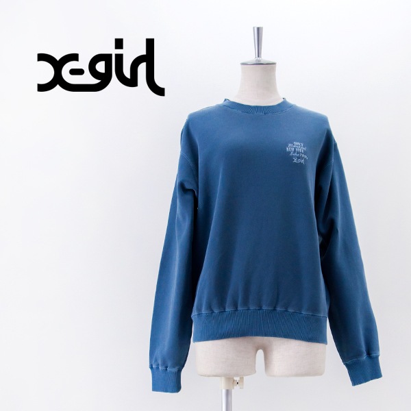 x-girlスウェット 楽天市場】＼エントリーでポイントP10倍／ X-GIRL エックスガール