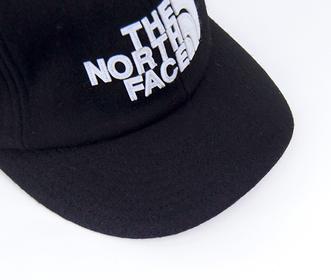 新品未使用タグ付NEWERA THE NORTH FACE キャップ黒稀少 THE NORTH FACE ザ・ノース・フェイス TNFロゴフランネルキャップ