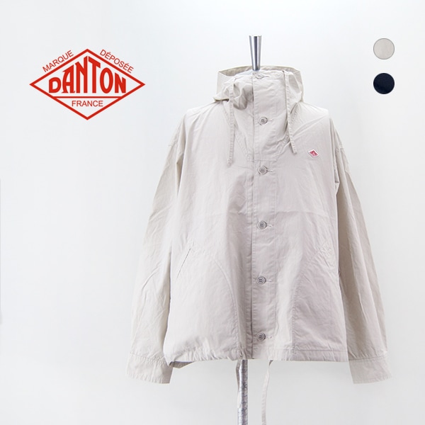 ダントン DANTON ダウンプルーフ フードジャケット メンズ 40