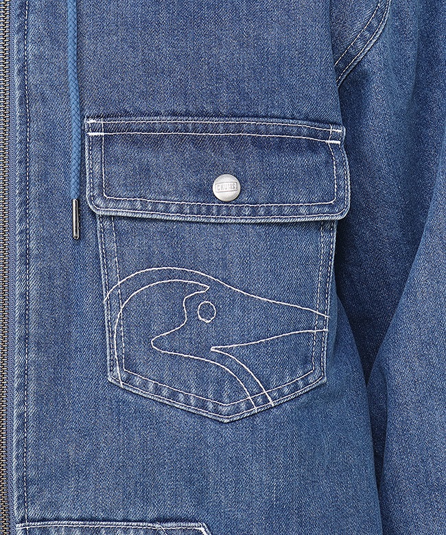 SOLDOUT】CHUMS チャムス メンズ ウォームデニムパーカー［CH04-1489