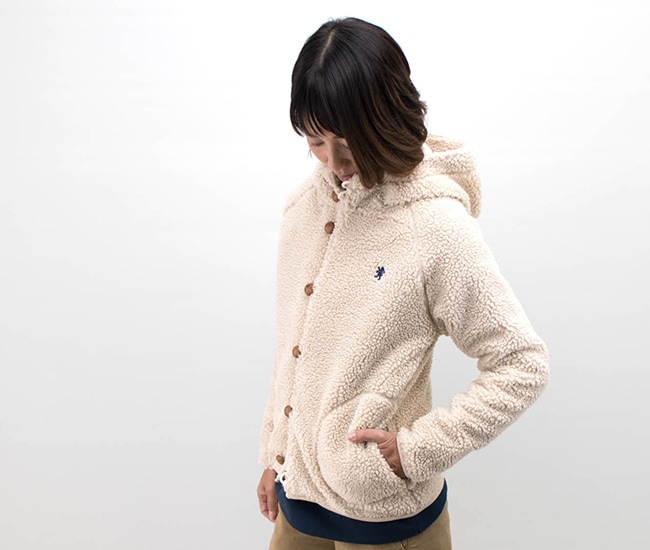 Gymphlex ジムフレックス レディース くるみボタン BOAフード