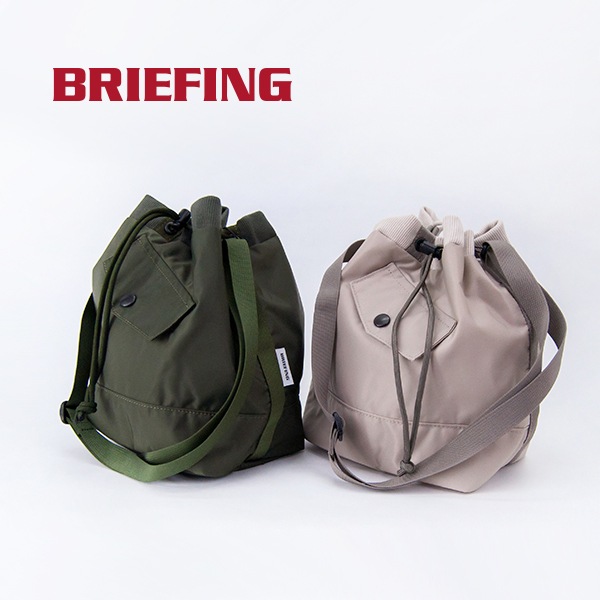 SOLDOUT】BRIEFING ブリーフィング TILT DRAWSTRING SHOULDER