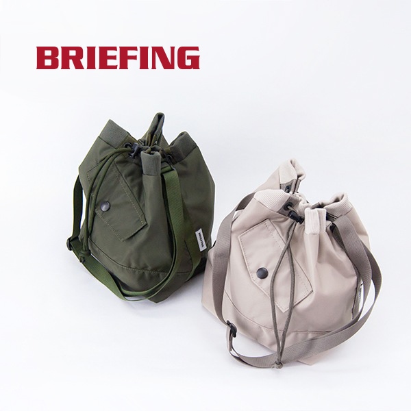 SOLDOUT】BRIEFING ブリーフィング TILT DRAWSTRING SHOULDER