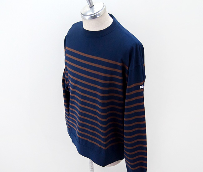 orcival ボーダー ORCIVAL］ボーダー半袖ワイドTシャツ／オーシバル ｜オンセブンデイズ