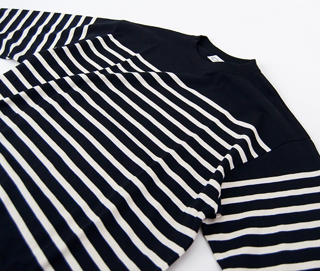 SALE 40%OFF】ORCIVAL オーシバル メンズ コットン パネルボーダー