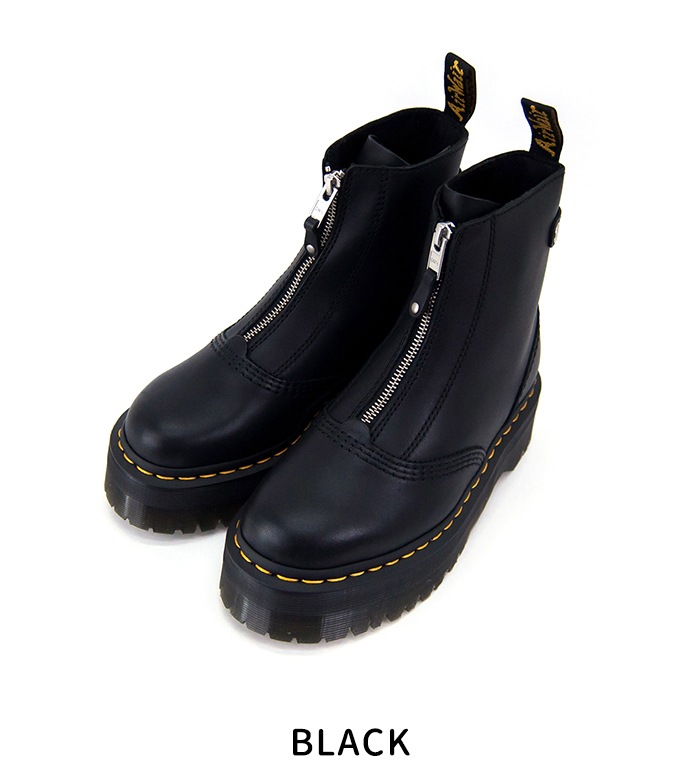 Dr.Martens ドクターマーチン レディース JETTA ジップ ブーツ