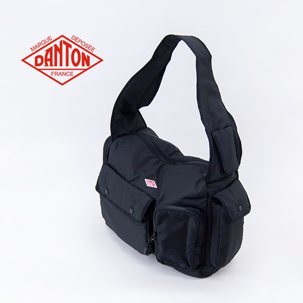 SOLDOUT】DANTON ダントン ポリエステルタフタ ショルダーバッグ［LA