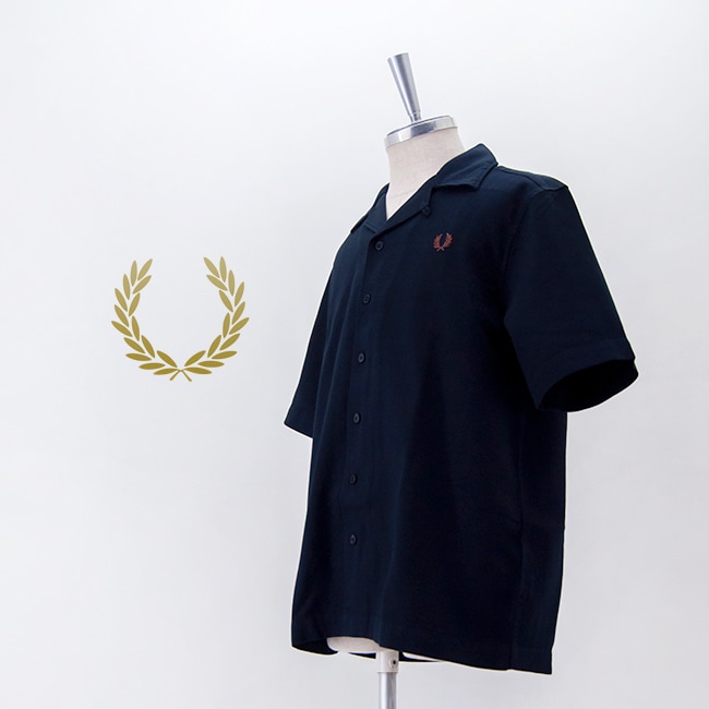 SOLDOUT】FRED PERRY フレッドペリー メンズ ピケテクスチャー リビア
