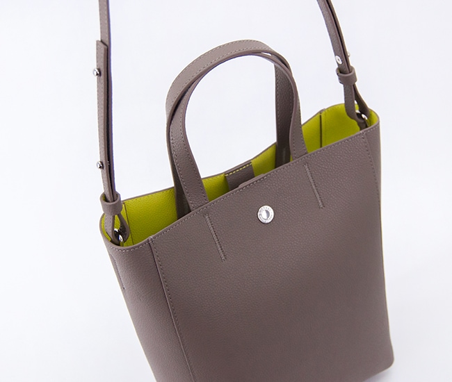 即購入OK★ハル ORCIVAL オーシバル ダブルフェイスレザー 2WAYトートバッグ L［OR