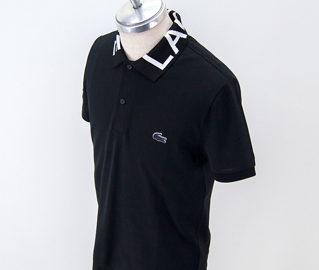 SOLDOUT】LACOSTE ラコステ メンズ ジャカードリブニットカラー 