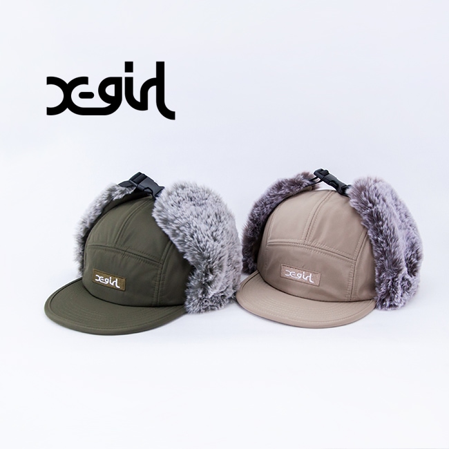 X-girl エックスガール ドッグイヤージェットキャップ［105253051004