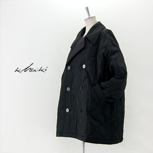 SOLDOUT】kha:ki カーキ レディース ミルキルトピーコート