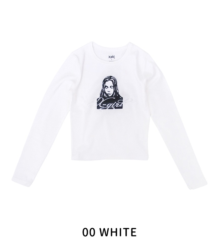SOLDOUT】X-girl エックスガール レディース ラインストーンロゴ