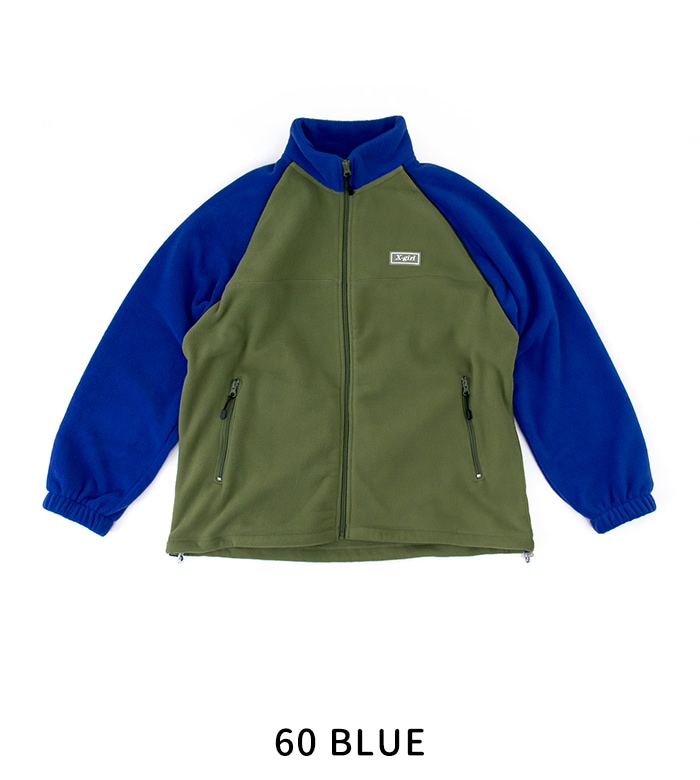 SALE 40%OFF】X-girl エックスガール ラグランフリース ジャケット