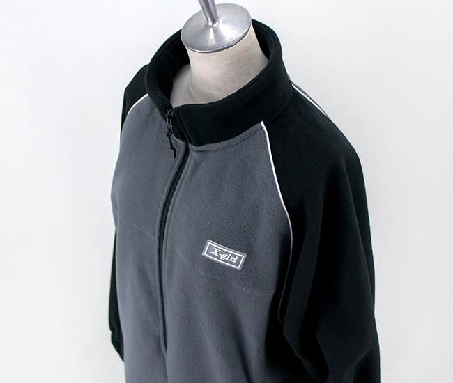SALE 40%OFF】X-girl エックスガール ラグランフリース ジャケット 