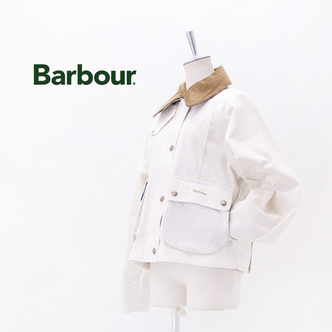 Barbour バブアー レディース クロップド ビードネル カジュアル