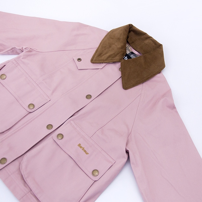 Barbour バブアー レディース クロップド ビードネル カジュアル