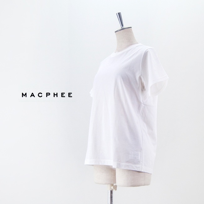 TOMORROWLAND MACPHEE マカフィー レディース ソフトコットン Tシャツ