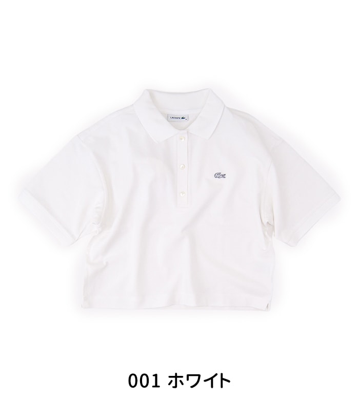 SOLDOUT】LACOSTE ラコステ レディース クロップドポロシャツ［PF007J