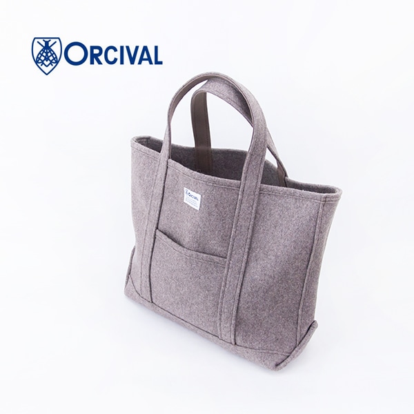 ORCIVAL オーシバル ヘビーメルトントートバッグM［OR-H0240HML