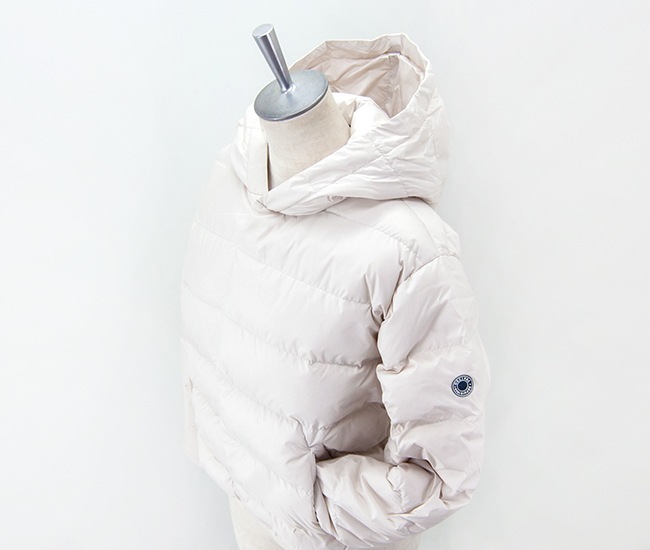 SOLDOUT】ORCIVAL オーシバル レディース ライトダウンフードブルゾン