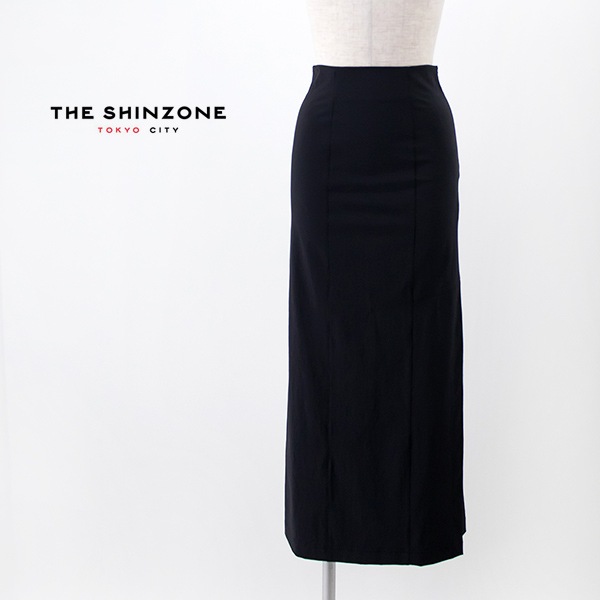 Shinzone 黒 サイドスリットスカート ロングスカート SALE 40％OFF】SIDE SLIT SKIRT サイドスリットスカート/THE