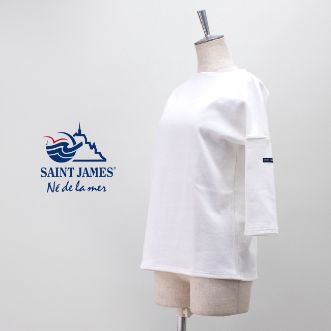 SAINT JAMES(セントジェームスウエッソンボートネックドロップショルダー SAINT JAMES セントジェームス ボートネック ドロップショルダー プル