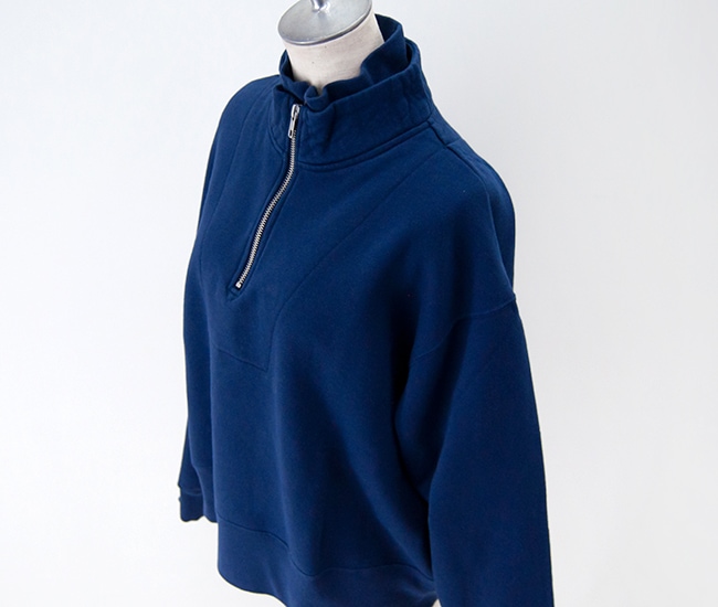 SOLDOUT】Champion チャンピオン レディース ハーフジップスウェット