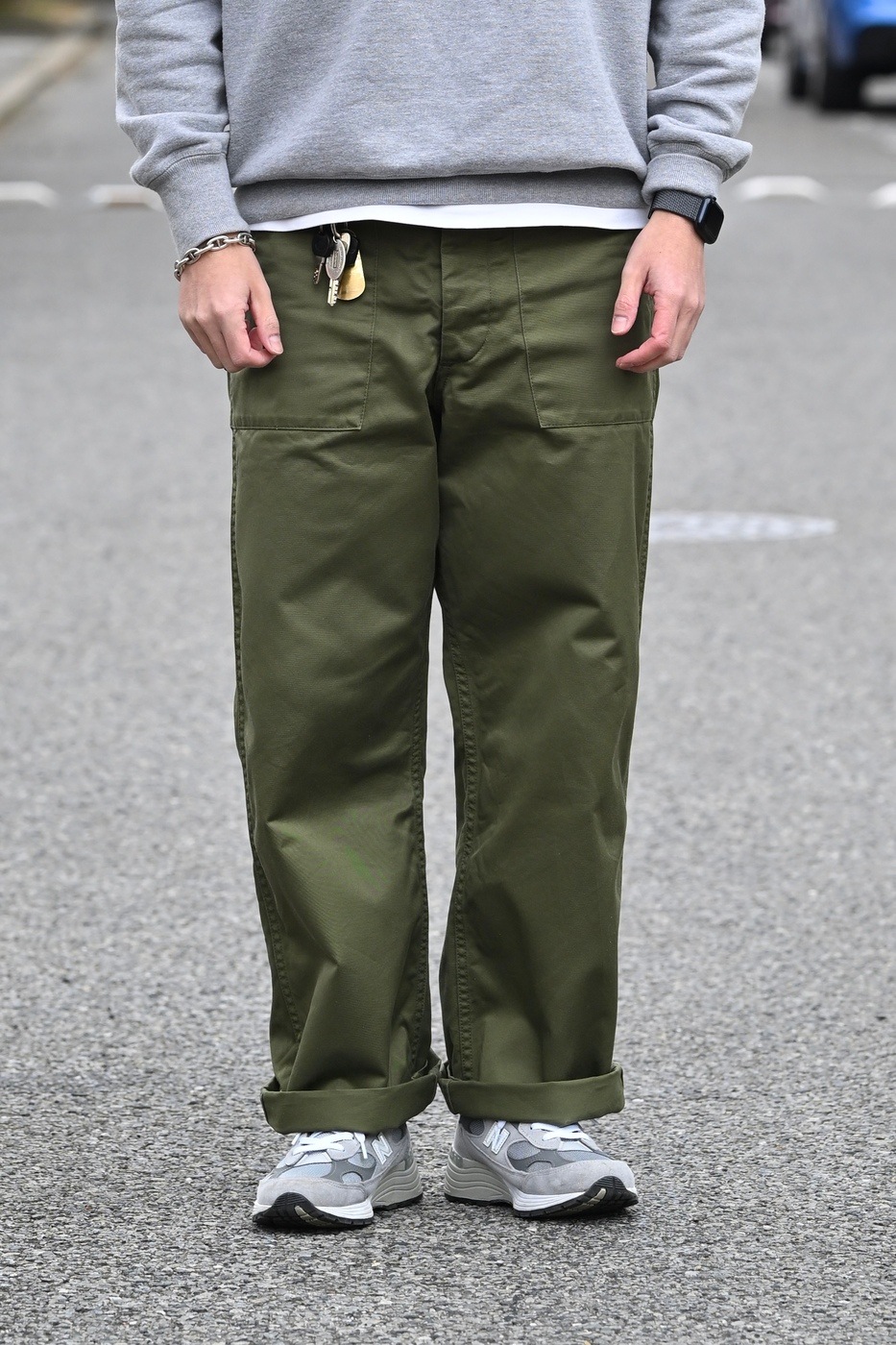 【先行予約】GIZA West-point Baker pants
