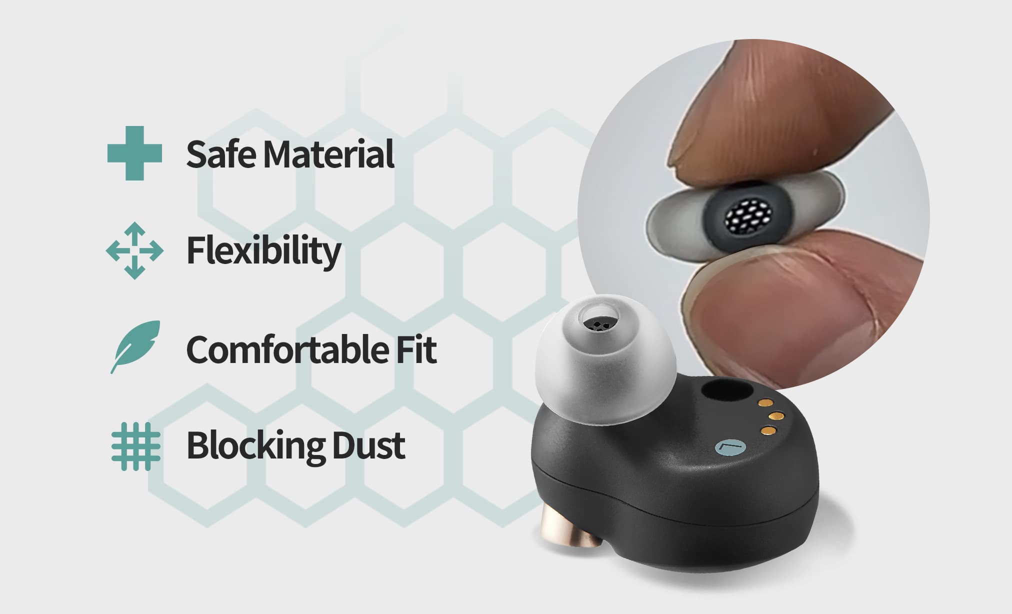 AZLA SednaEarfit max ASMR Standard イヤーピース 同サイズ左右2ペア