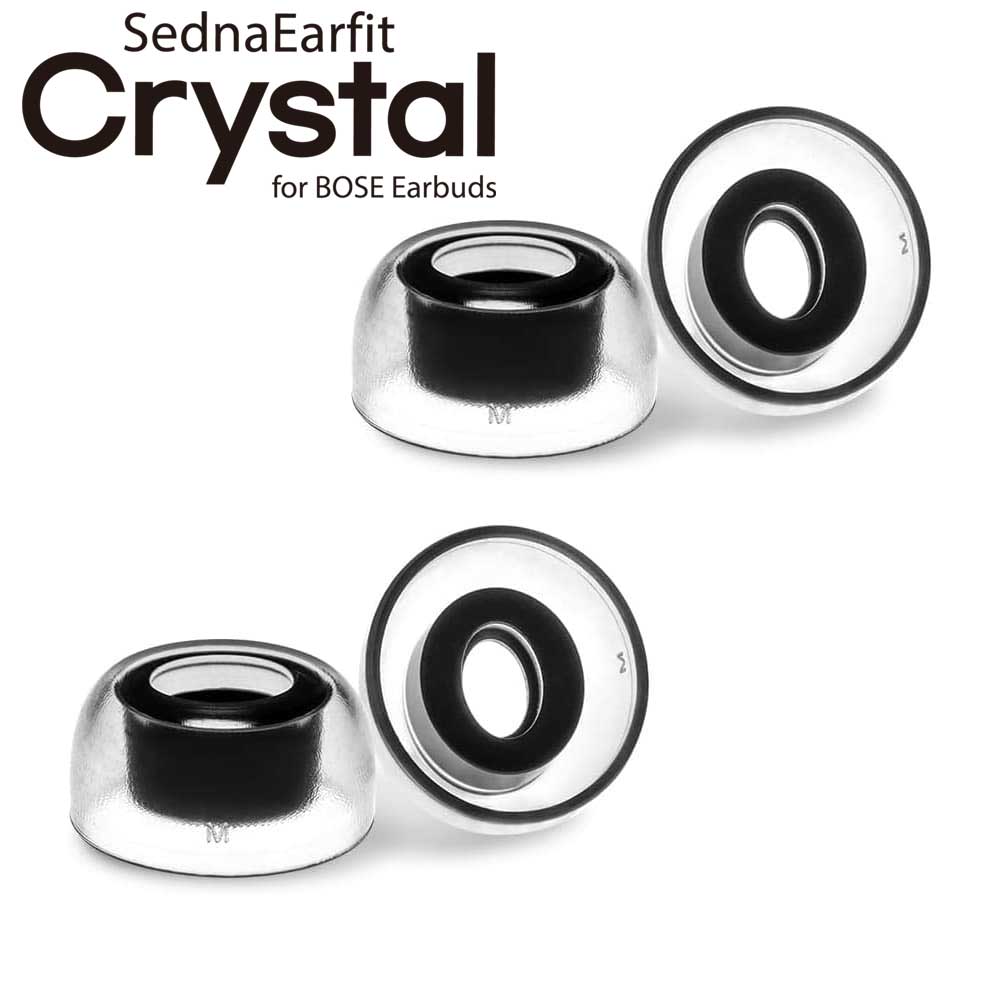 AZLA SednaEarfit Crystal for BOSE 同サイズ 左右2ペア入り [AZL