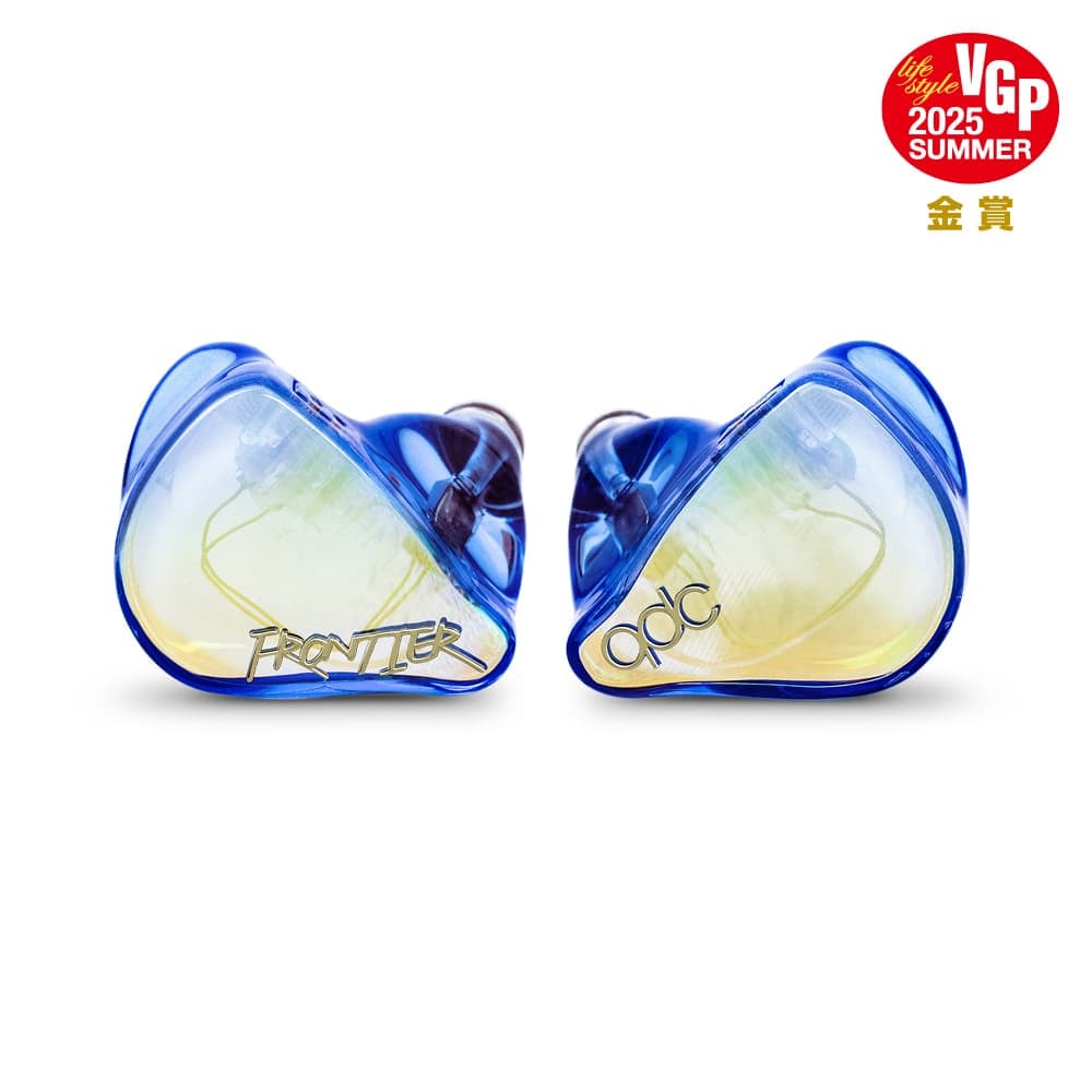 qdc ユニバーサルIEMイヤホン FRONTIER Aquamarine アクアマリン