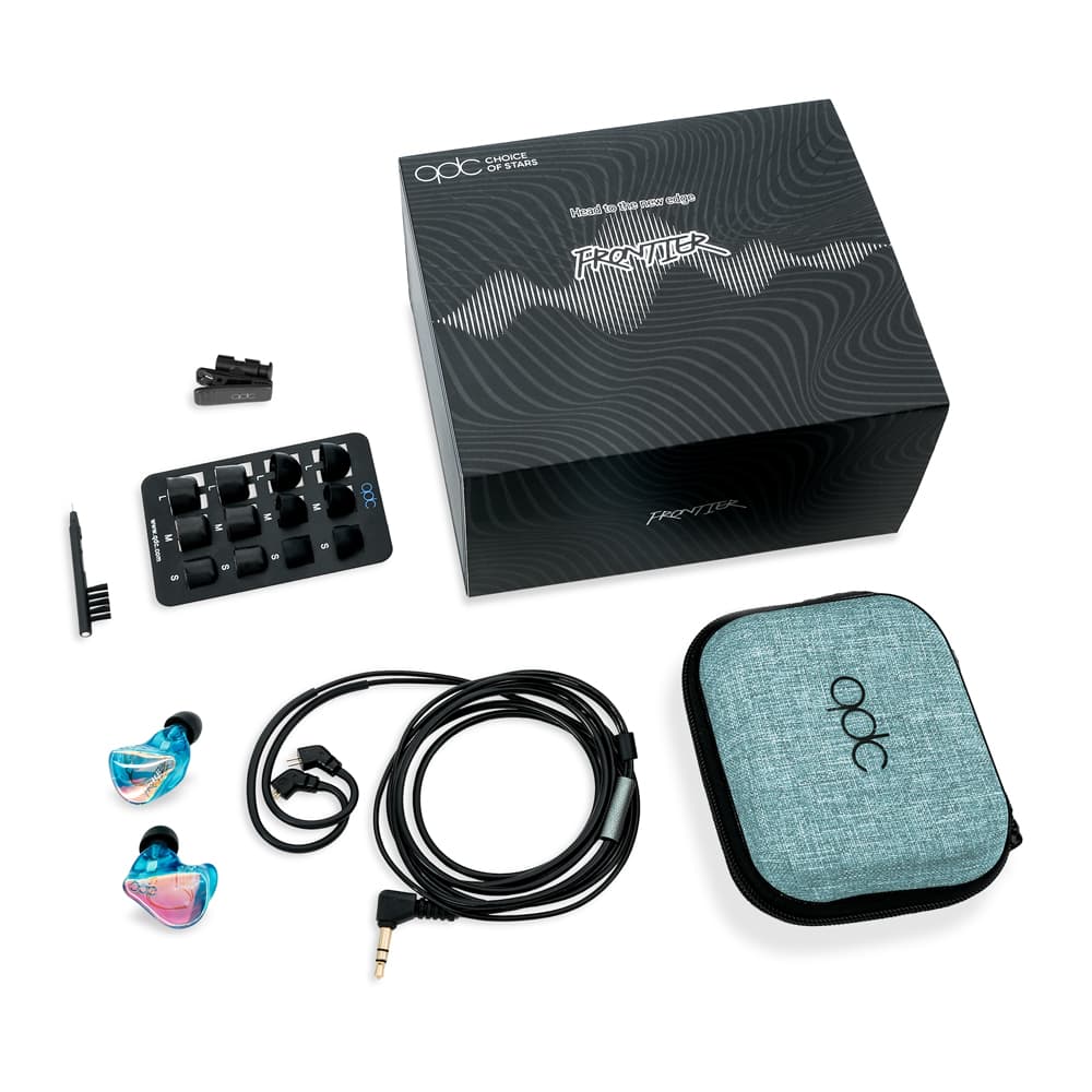 qdc ユニバーサルIEMイヤホン FRONTIER Emerald エメラルド [QDC