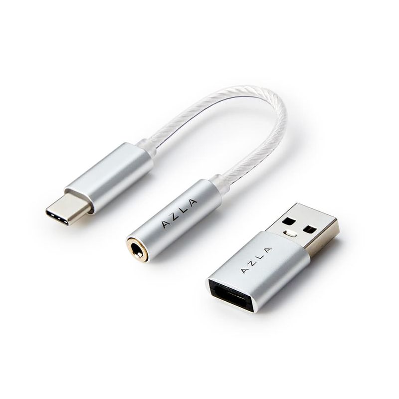 AZLA USB-C ϥ쥾б USB-DAC Smart DAC A150 Silver [AZL-A150-SLV]ڤ椦ѥåб