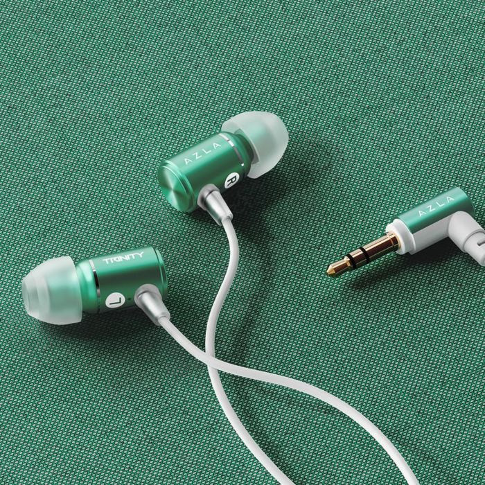 AZLA 有線イヤホン TRINITY Frozen Mint リミテッドモデル [3.5mm L字