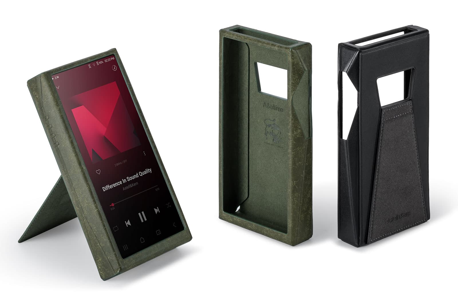 Astell&Kern A&ultima SP4000T���� �쥶�������� �֥�å� [IRV-AK-SP4000T-CASE-BK]
