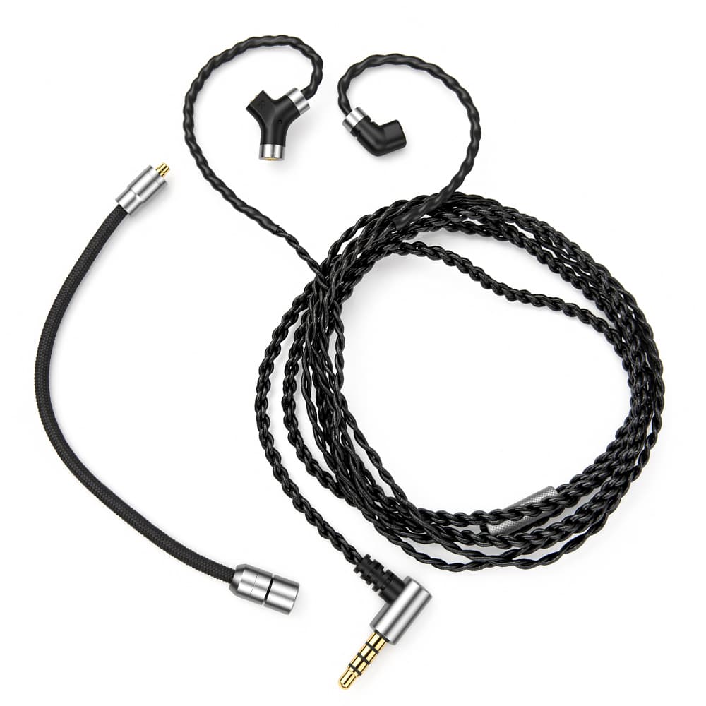 qdc æ�弰�֡���ޥ������ ����ۥ�IEM�ѥꥱ���֥� DEBUT-CG Mic Cable [QDC-CABLE-DEBUT-QDC2PIN-MIC-BK]