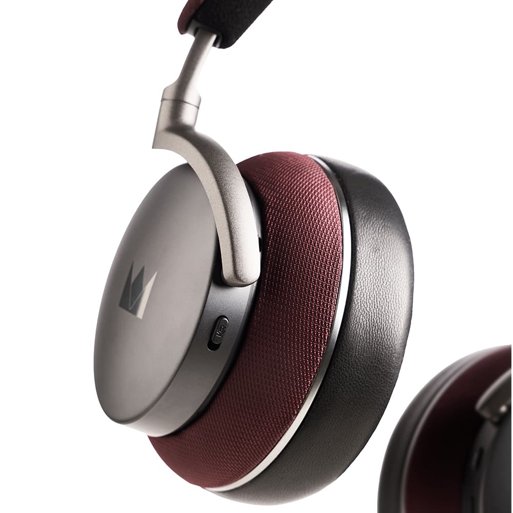 Noble Audio �Υ�������󥻥�� �磻��쥹�إåɥۥ� FoKus Apollo Pro Burgundy [NBA-FOKUS-APOLLO-PRO-BG]