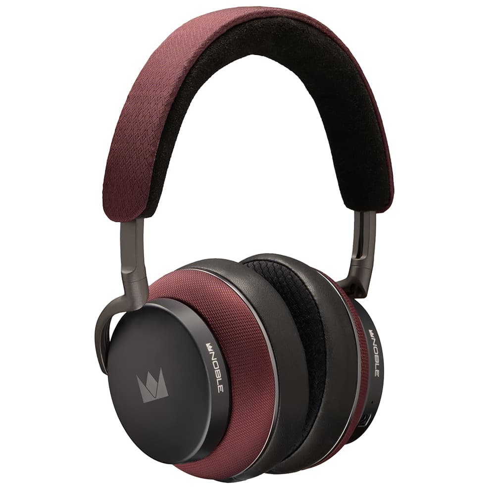 Noble Audio �Υ�������󥻥�� �磻��쥹�إåɥۥ� FoKus Apollo Pro Burgundy [NBA-FOKUS-APOLLO-PRO-BG]