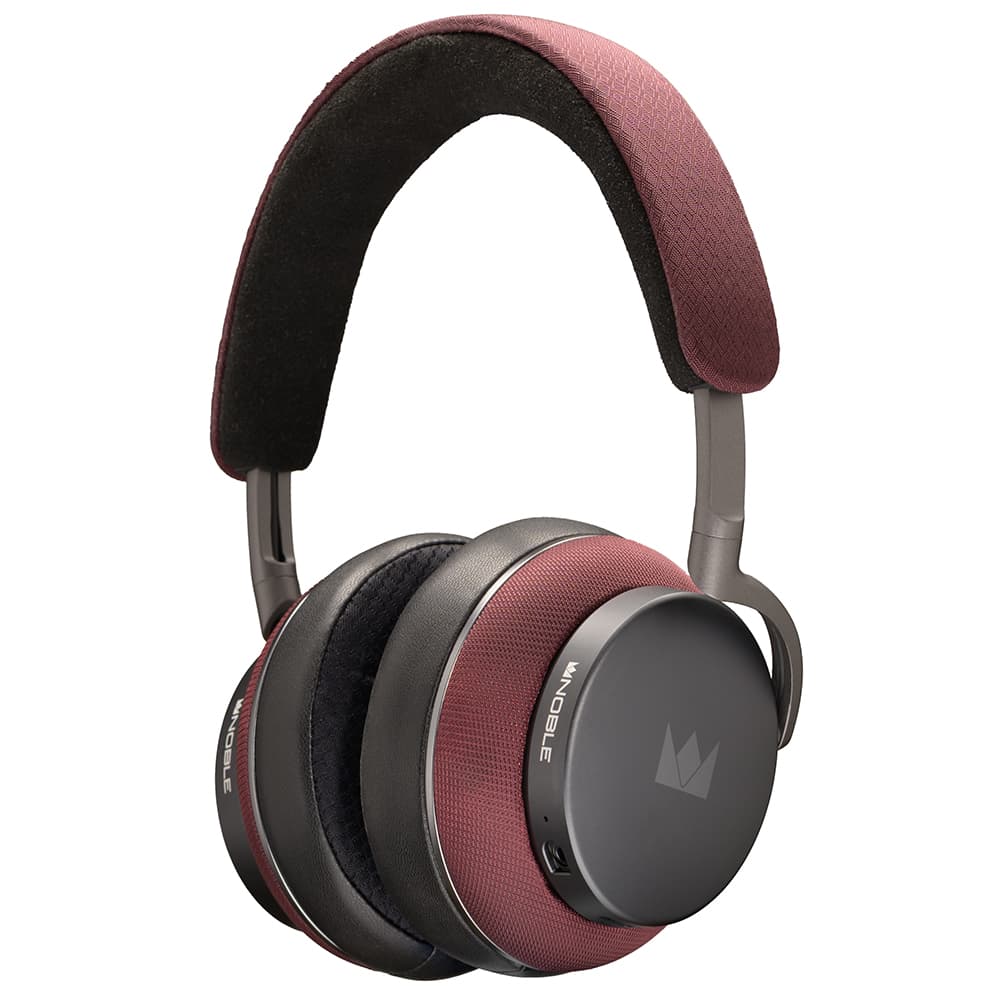 Noble Audio �Υ�������󥻥�� �磻��쥹�إåɥۥ� FoKus Apollo Pro Burgundy [NBA-FOKUS-APOLLO-PRO-BG]