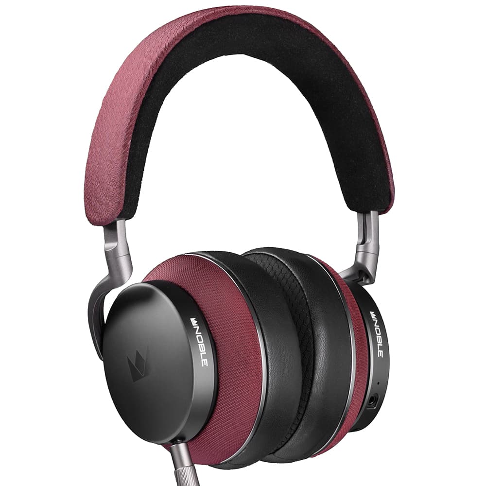 Noble Audio �Υ�������󥻥�� �磻��쥹�إåɥۥ� FoKus Apollo Pro Burgundy [NBA-FOKUS-APOLLO-PRO-BG]