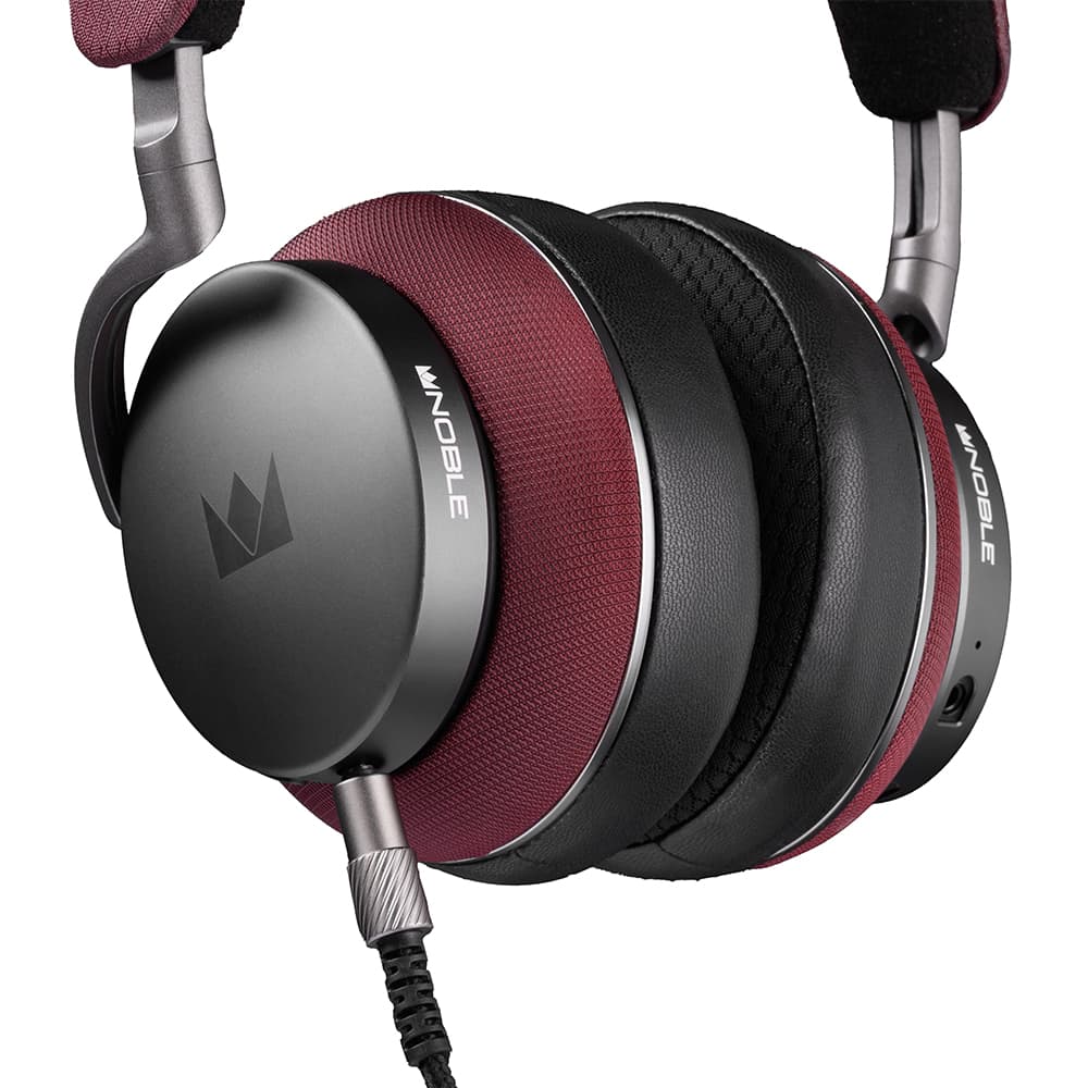 Noble Audio �Υ�������󥻥�� �磻��쥹�إåɥۥ� FoKus Apollo Pro Burgundy [NBA-FOKUS-APOLLO-PRO-BG]