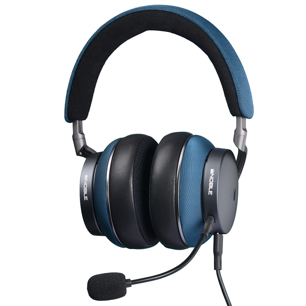 Noble Audio �Υ�������󥻥�� �磻��쥹�إåɥۥ� FoKus Apollo Pro Peacock Blue [NBA-FOKUS-APOLLO-PRO-PB]