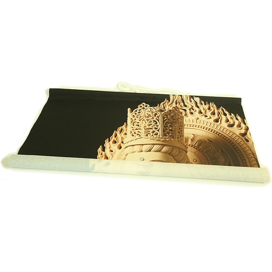 タペストリー 彫刻「大日如来 横顔」